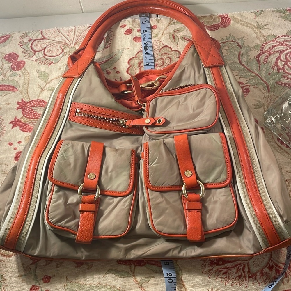 Cole Haan KYLE Nylon Tote Hobo Shoulder Bag